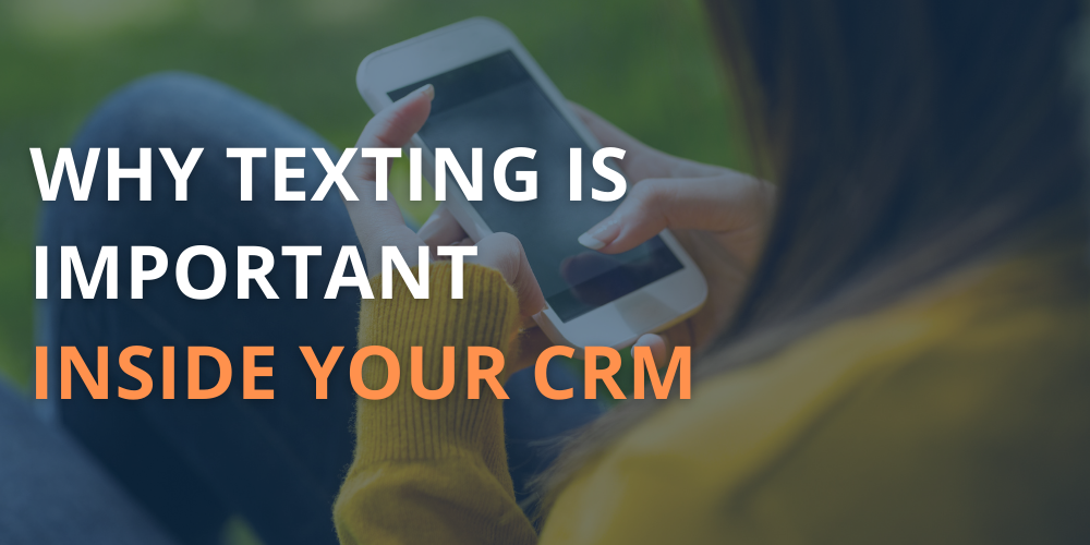 texting with crm